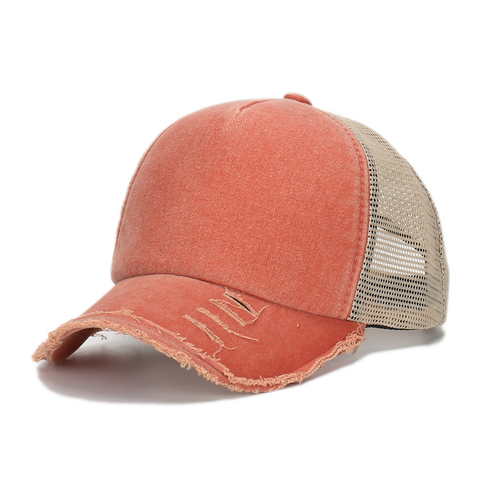 Wholesale Breathable Mesh Sun Baseball Cap
