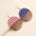 Wholesale  Independence Day Red White Blue Tricolor Geometric Spray Paint Stars Acrylic Wooden Women's Tassel Earrings
