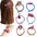 Wholesale cartoon cute hair rope multi-color knotted hair accessories