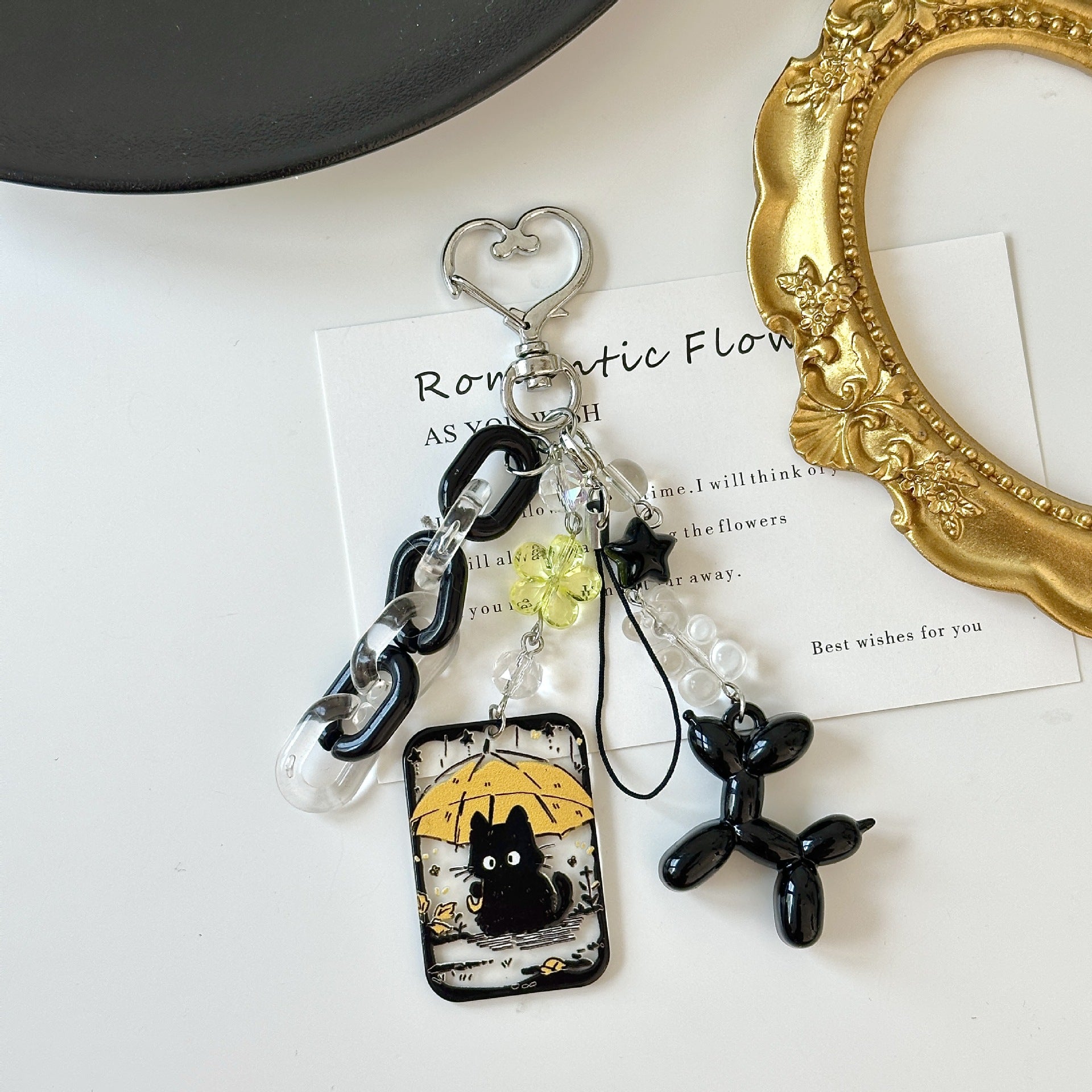 Wholesale  Black Cat Series Keychain