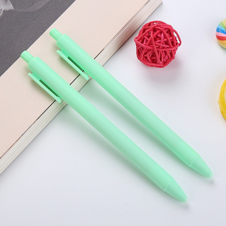 Wholesale Macaron gel pen black push color pen