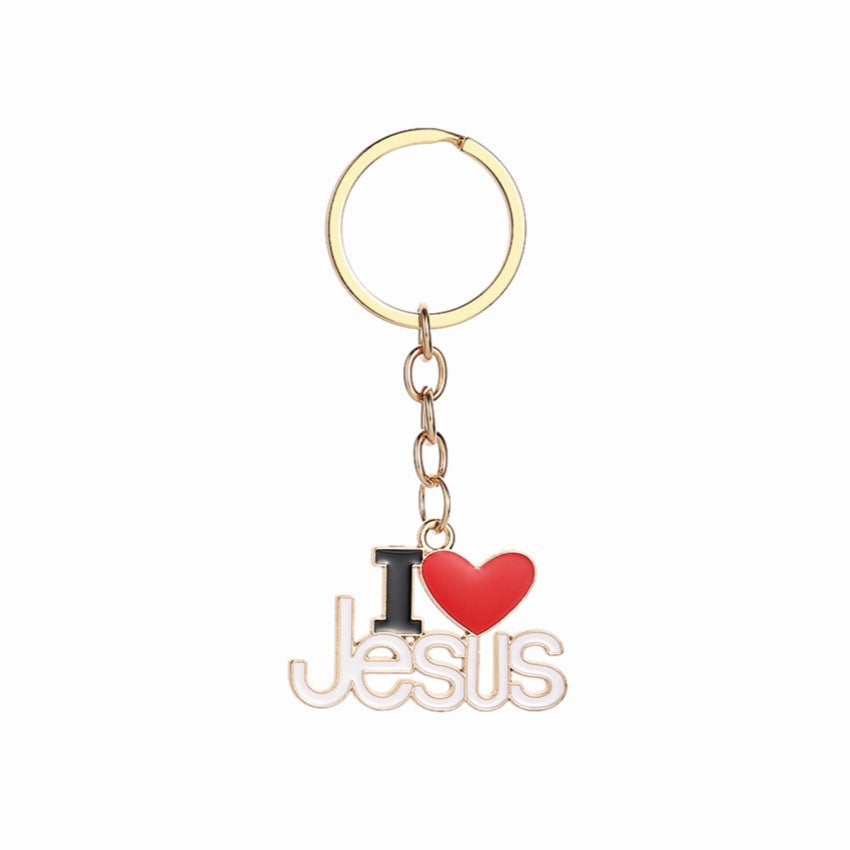 Wholesale Valentine's Day Jesus Love Keychain