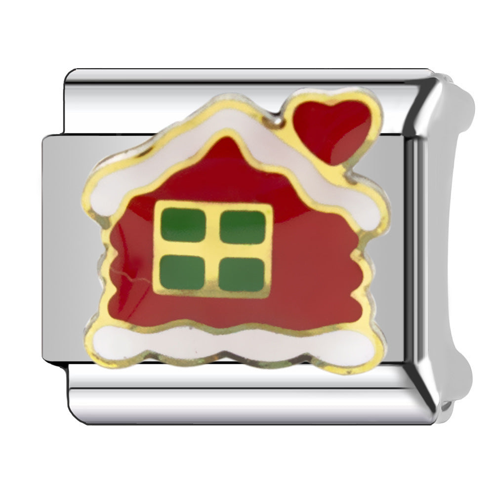 Wholesale Italian Charm Bracelet 9mm DIY  Christmas   Creative Stainless Steel Composable Bracelet