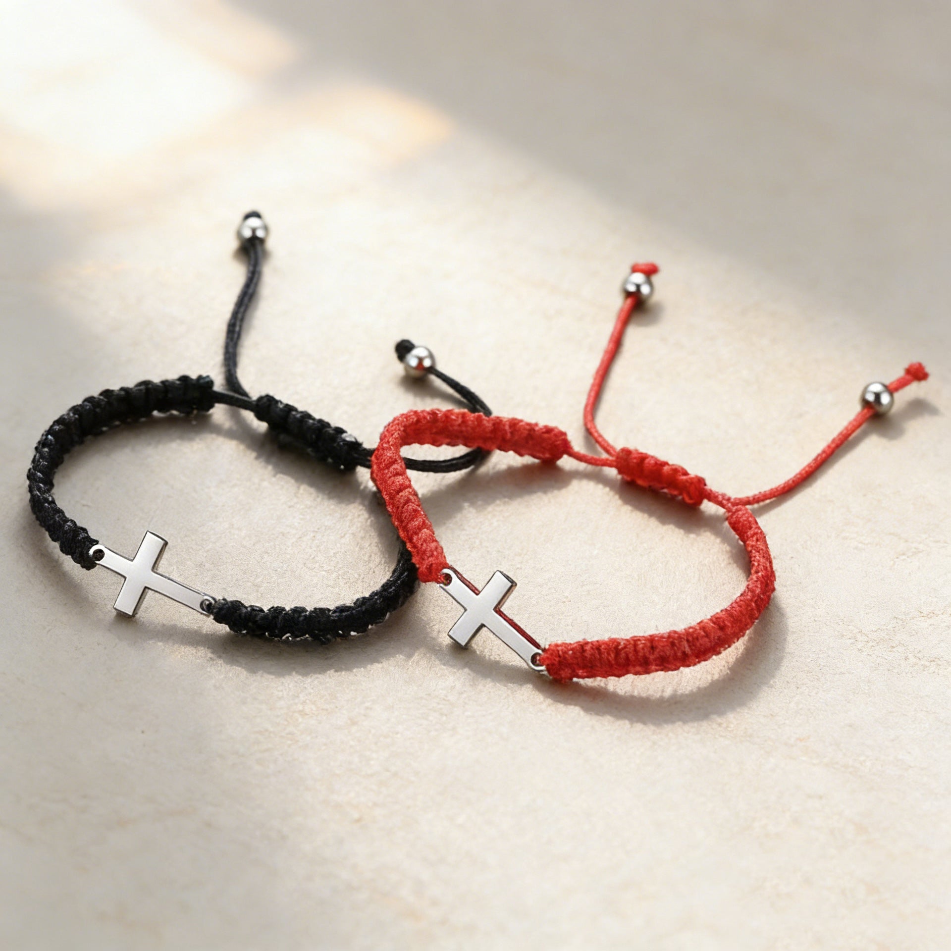 Wholesale Multi-Color Hand-Woven Zinc Alloy Couple Bracelet,  Everyday Jewelry Accessory