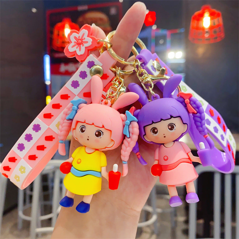Wholesale Cartoon Cute Plastic Keychain ACC-KC-Kelan003
