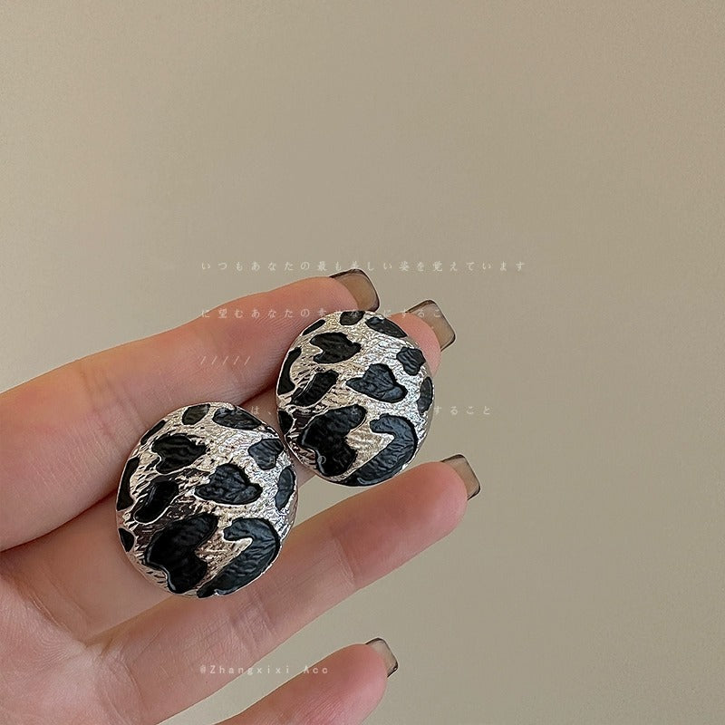 Wholesale Vintage Gold Leopard Earrings