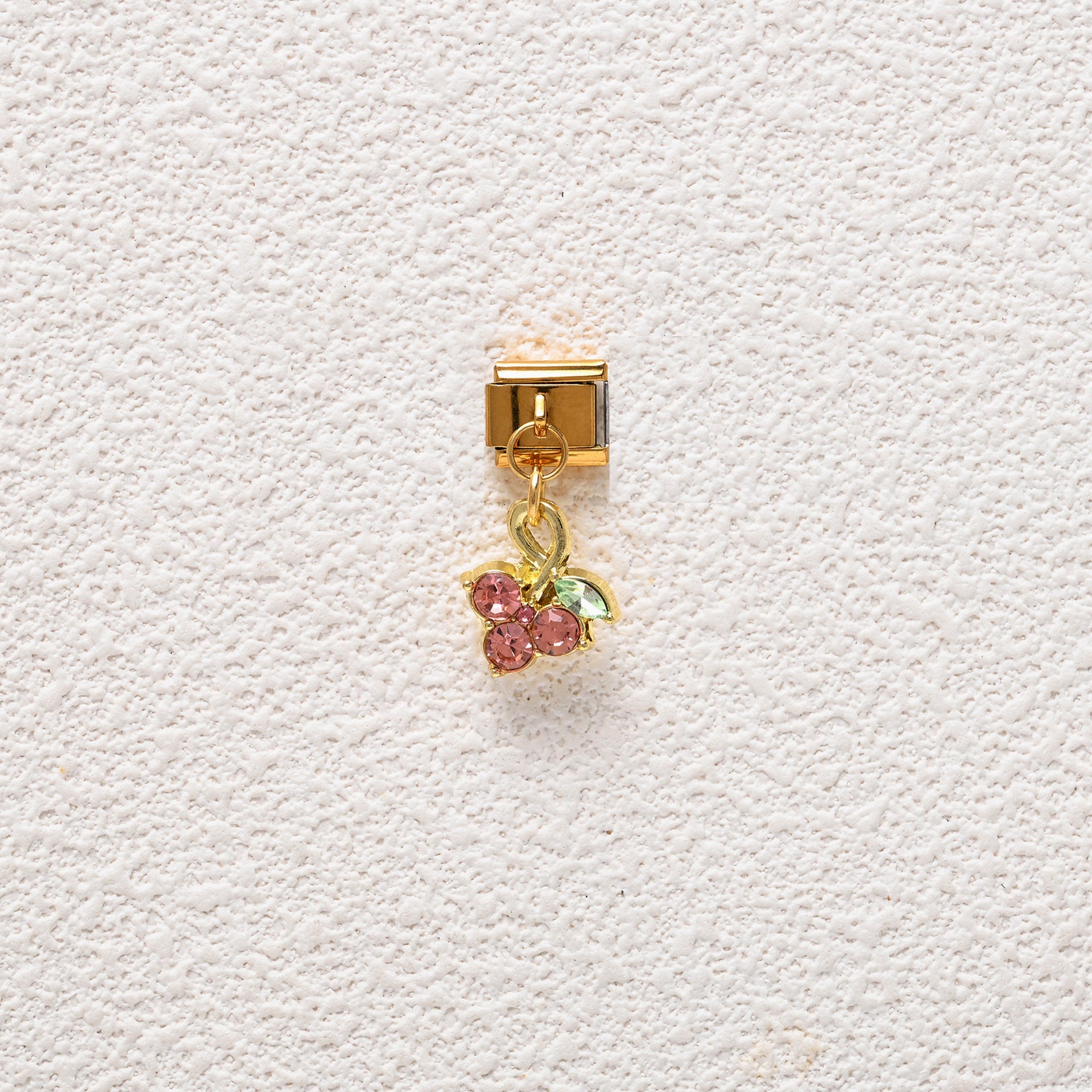 Wholesale 5pcs  Italian Charm Bracelet 9mm DIY Fresh Pendant  Creative Stainless Steel Composable Bracelet