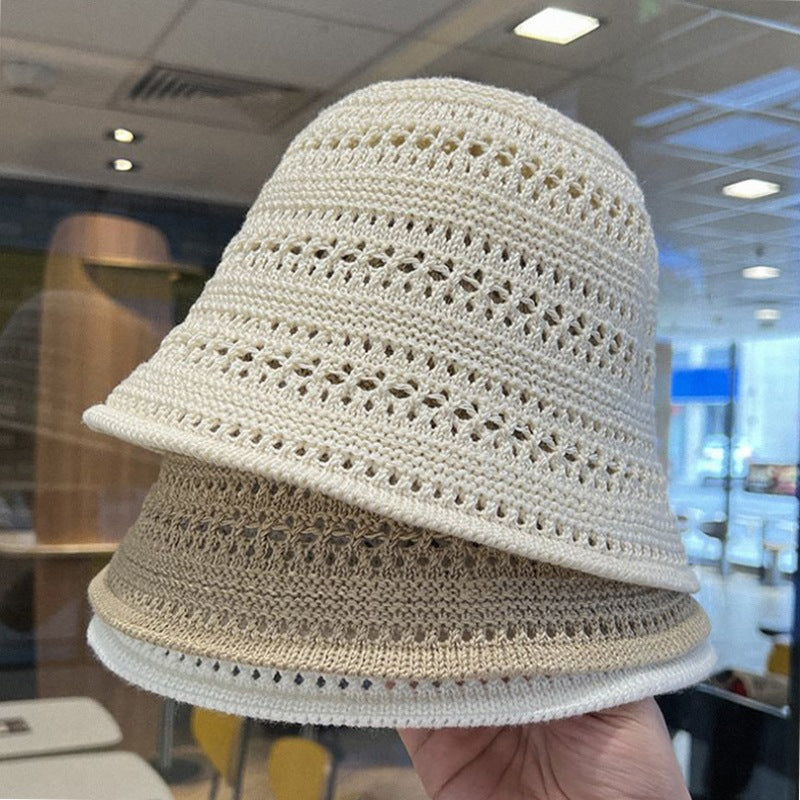 Wholesale  Hollow Dome Fisherman Hat Bucket Hat