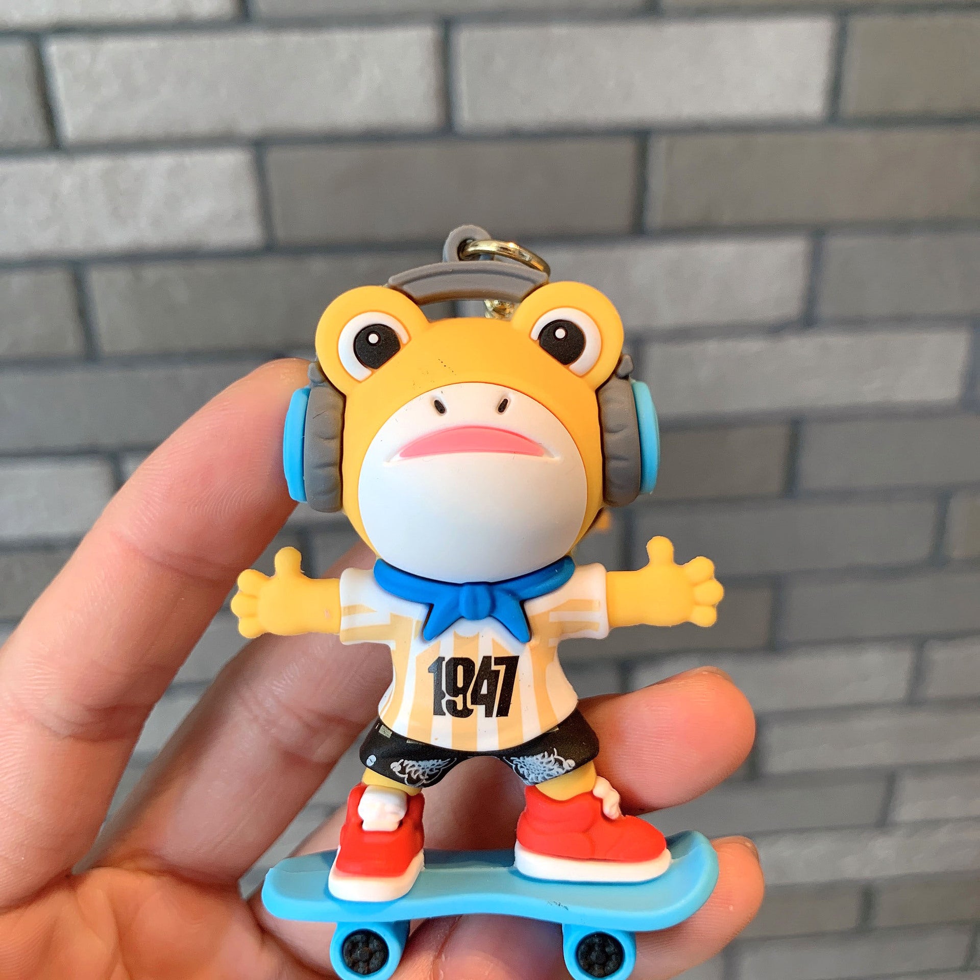 Wholesale Cartoon Cute Silicone Keychain ACC-KC-Lanb009