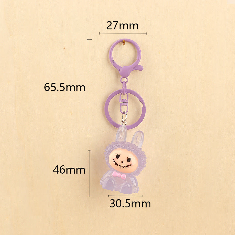 Wholesale Luminous Cartoon Three-Dimensional Cute Keychain