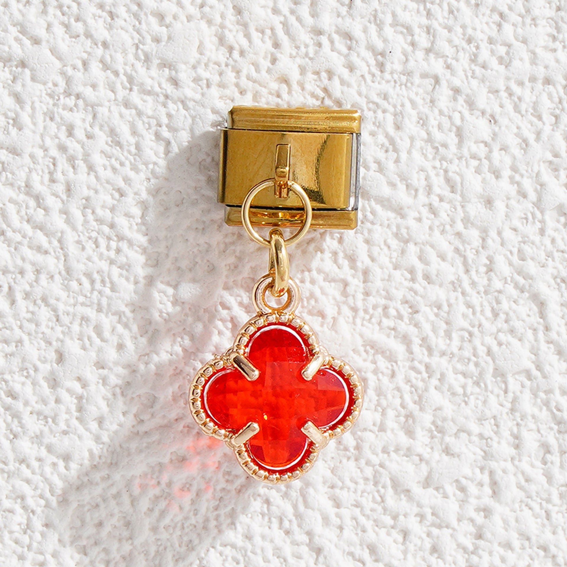 Wholesale 5PCS 9mm Italian Charm Starter Bracelets DIY flower Stainless Steel Composable Bracelet