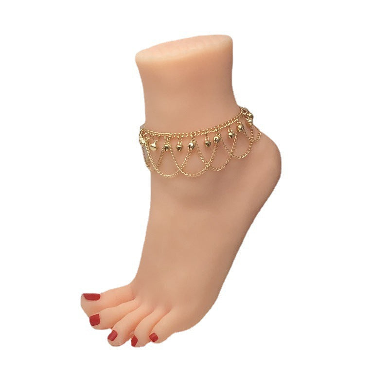 Wholesale  Foot Distinctive Fashion Bell Anklet