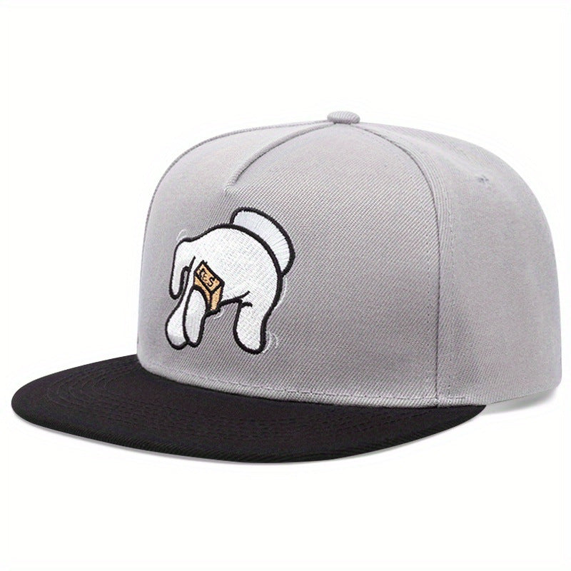 Wholesale Hip Hop Hat Flat Brim Hat Street Dance Cotton Baseball Cap ACC-HT-QiNiao010