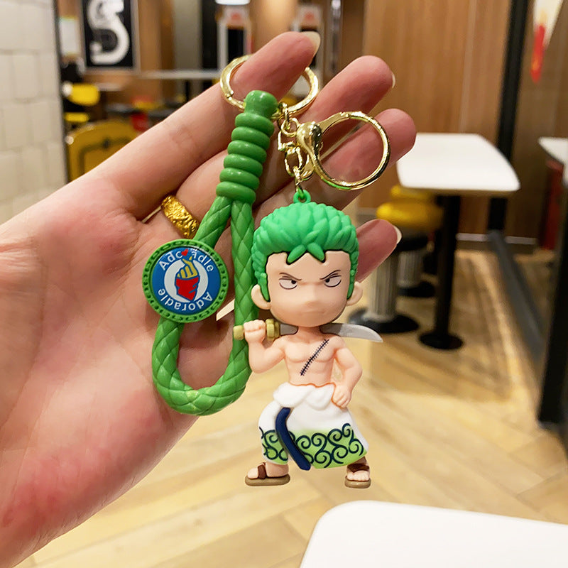 Wholesale Cartoon Anime PVC Soft Glue Keychain Cute Keychain ACC-KC-ErLu018