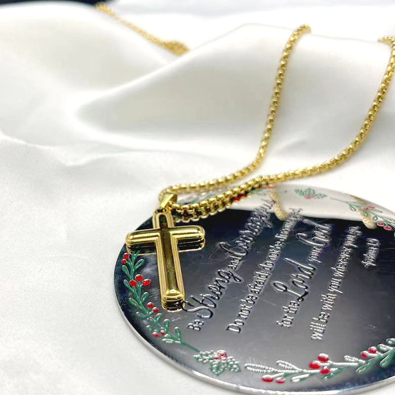 Wholesale Cross Necklace Stainless Steel Necklace ACC-NE-Yima004