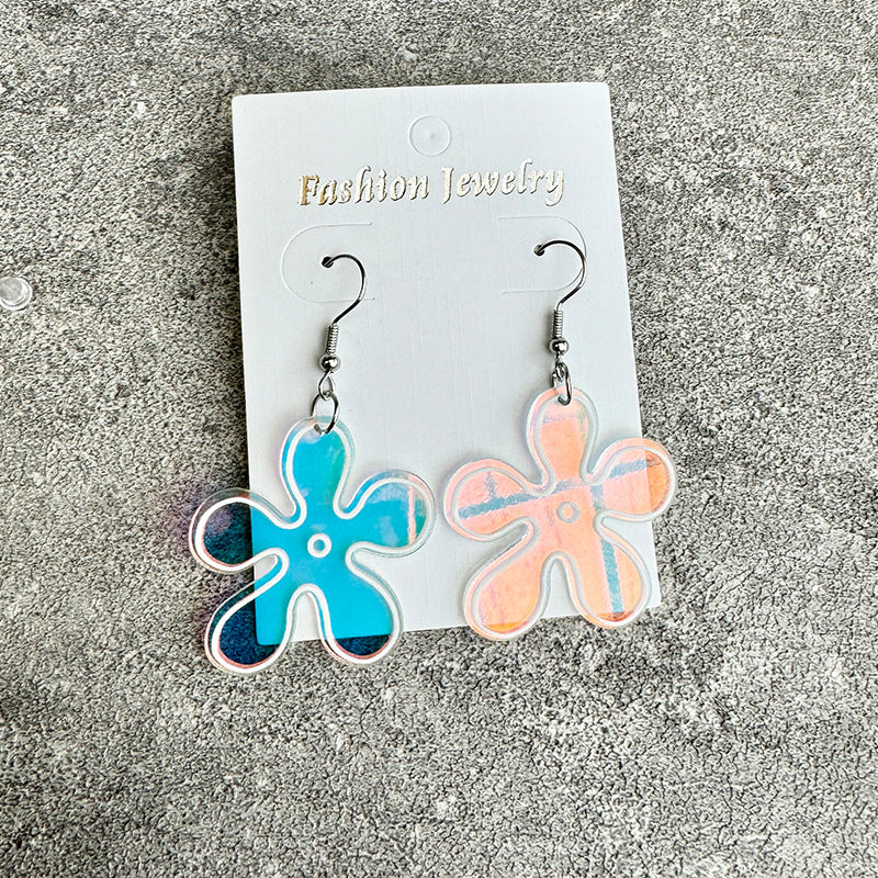 Wholesale  undersea flower worm earrings