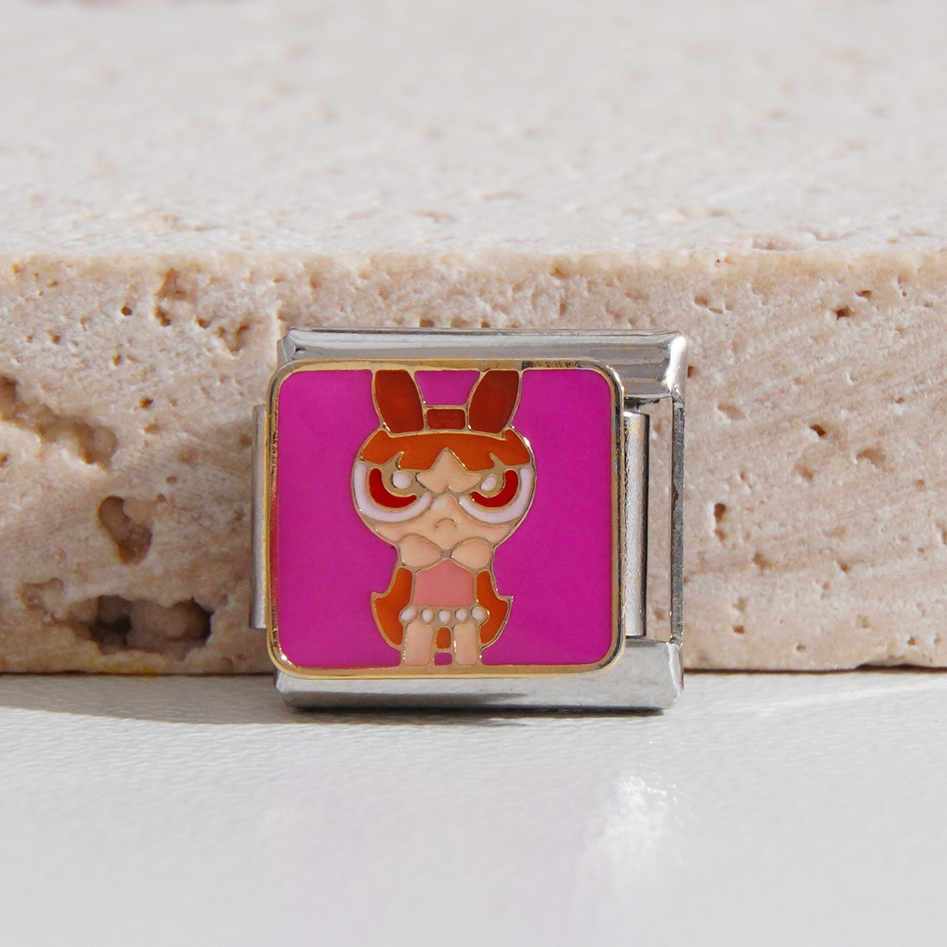 Wholesale Italian Charm Bracelet 9mm DIY Splicing Halloween Series Stainless Steel Composable Bracelet