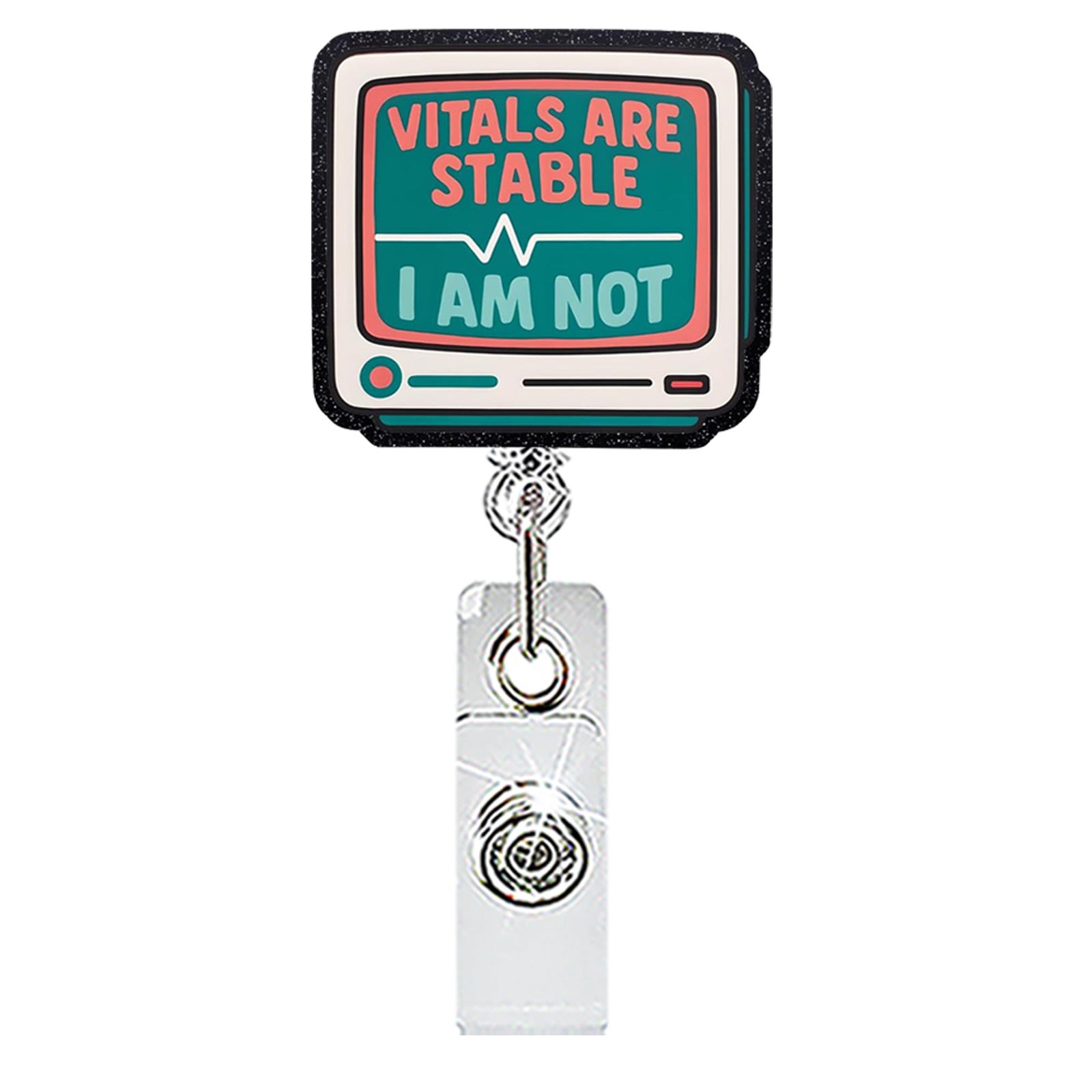 Wholesale Stylish Retractable Badge Reel - Fashion ID Clip for Hospital Staff - Everyday Accessory Gift