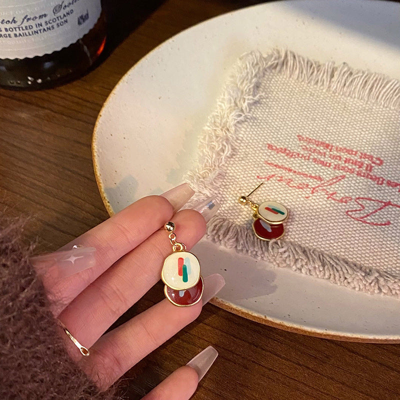 Wholesale S925 Silver Needle Flower Earrings Cute Earrings ACC-ES-Mengf001