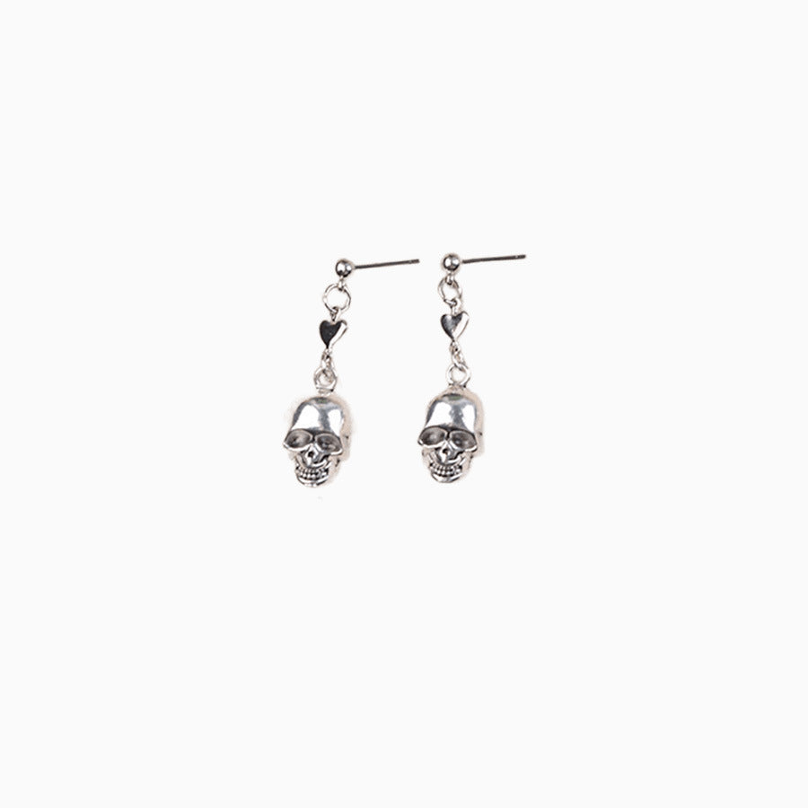Wholesale Funny Gothic Skull Drop Earrings Retro Zinc Alloy Jewelry For  Party And Everyday Wear