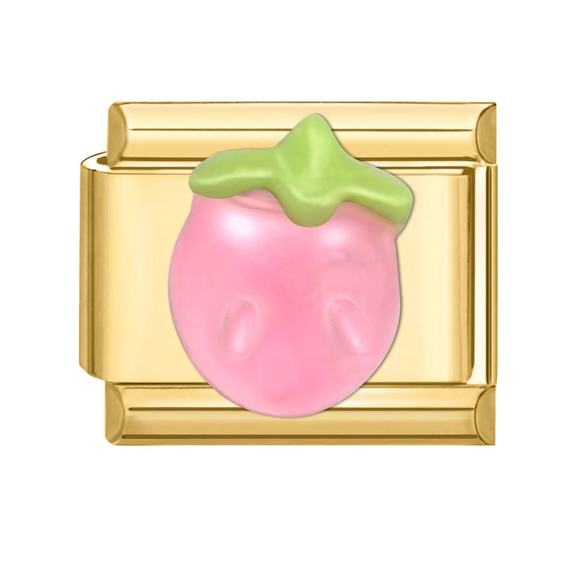 Wholesale Italian Charm Bracelet 9mm DIY Splicing Cute Creative Stainless Steel Composable Bracelet