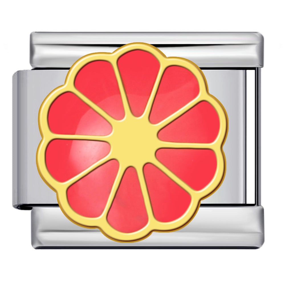 Wholesale Italian Charm Bracelet 9mm DIY Pink Gold Plated Series  Creative Stainless Steel Composable Bracelet