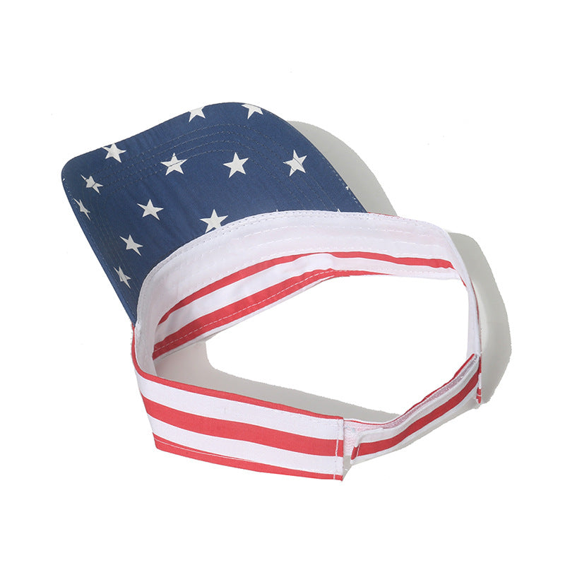 Wholesale  US Independence Day Star Stripe US Flag  Empty Cap