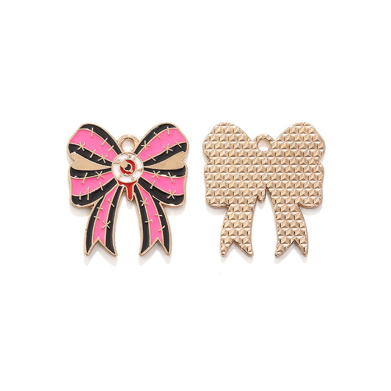 Wholesale  Pink Series Zinc Alloy Pendant DIY Phone Chain Jewelry Accessory for Party