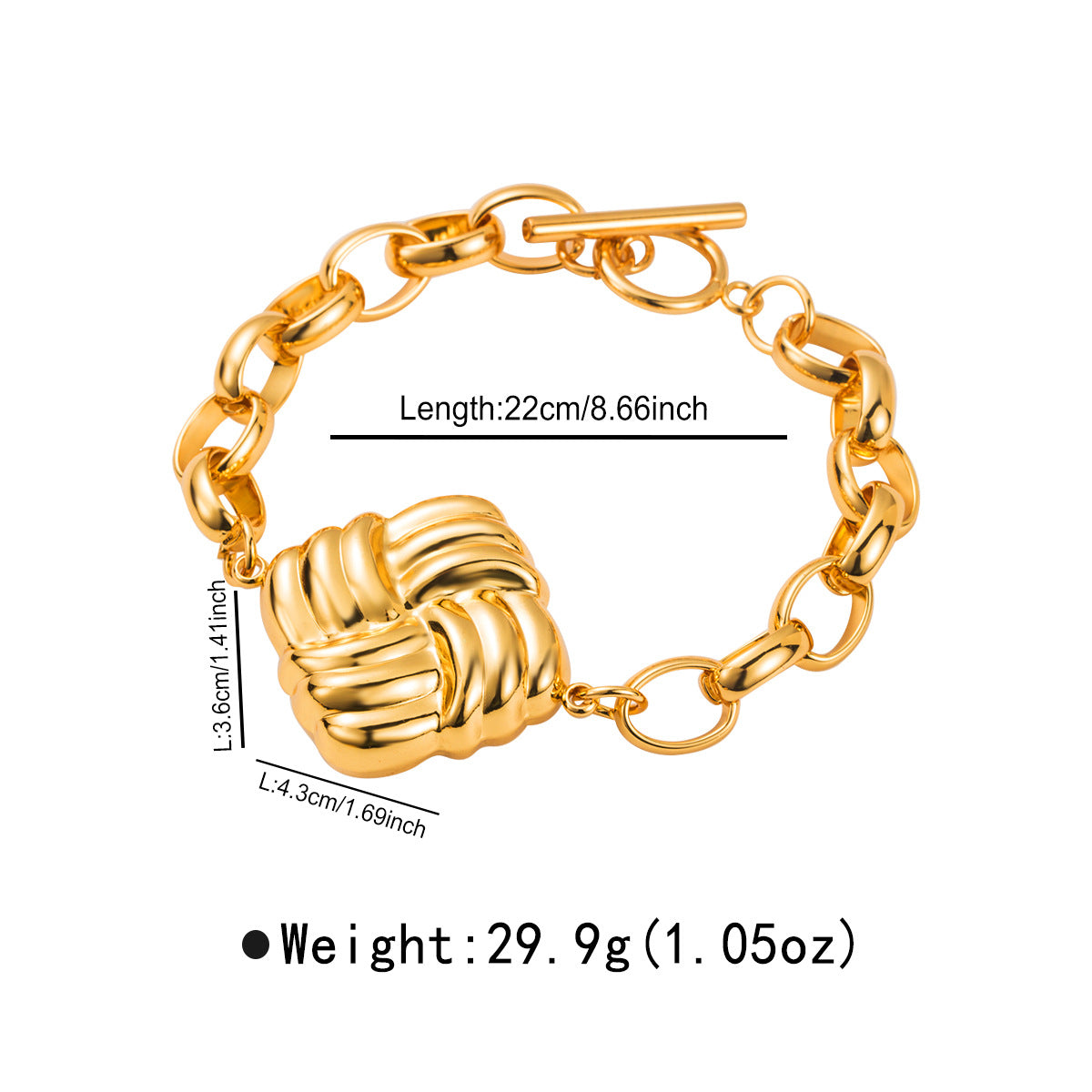 Wholesale  Stainless Steel Bracelet Accessible Luxury Retro Elegant Geometric Butterfly Ot Buckle Bracelet for Women