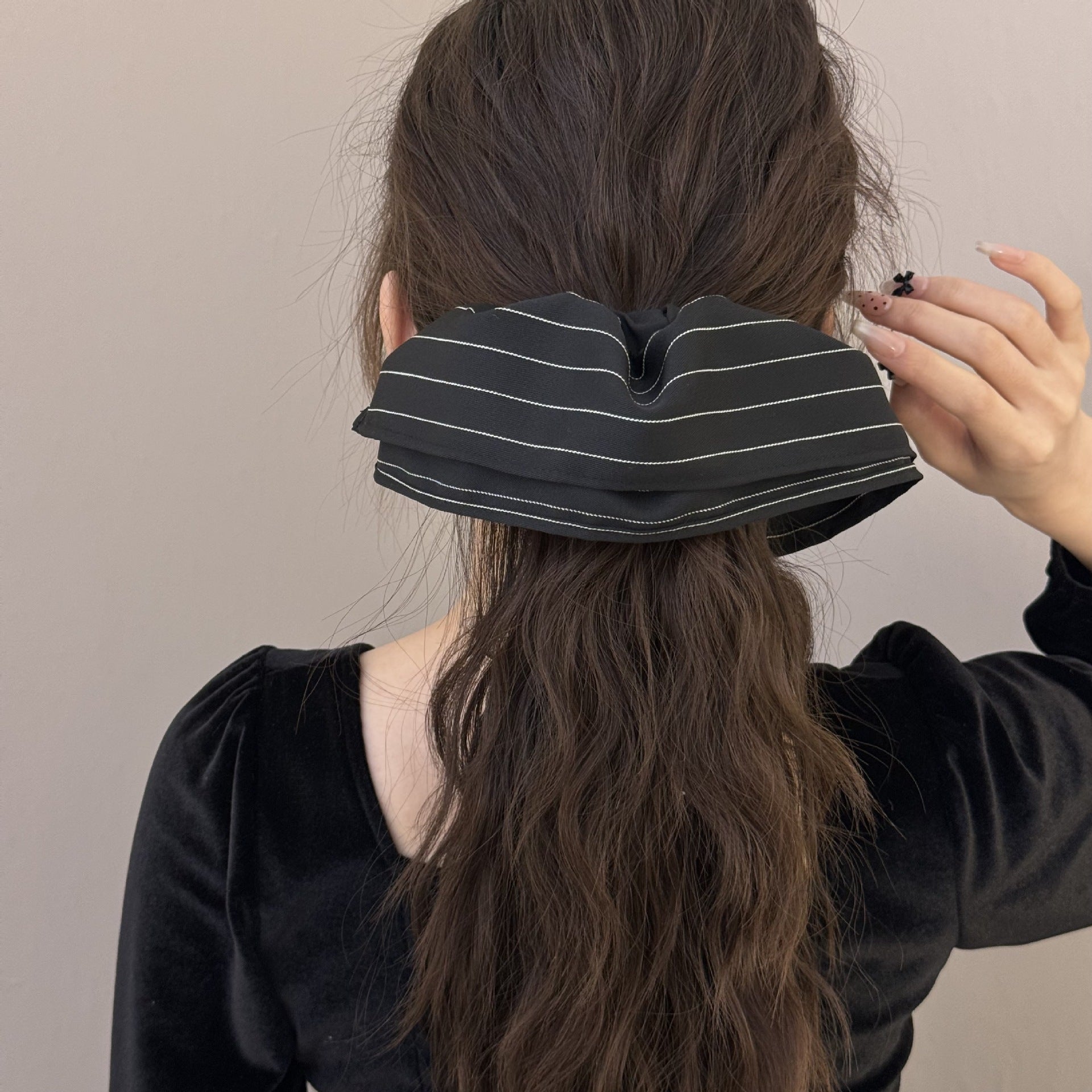 Wholesale Double layer hair band for women high quality ponytail headband