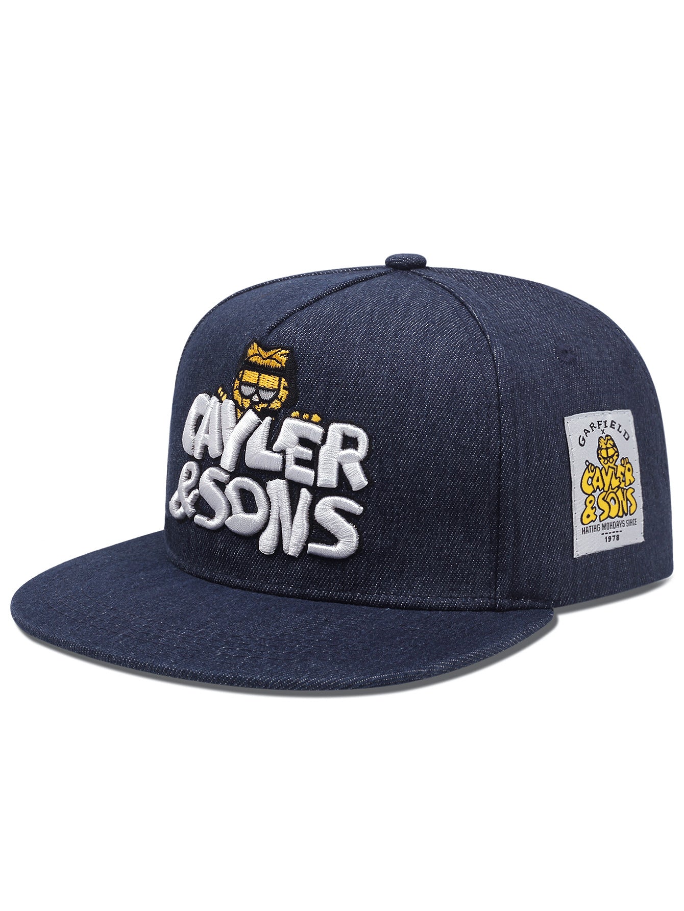 Wholesale Embroidered Hip Hop Hat Flat Brim Baseball Cap ACC-HT-Huiyu017