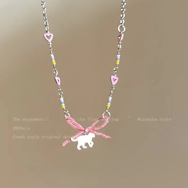 Wholesale Weenie Puppy Necklace Animal Pendant Necklace