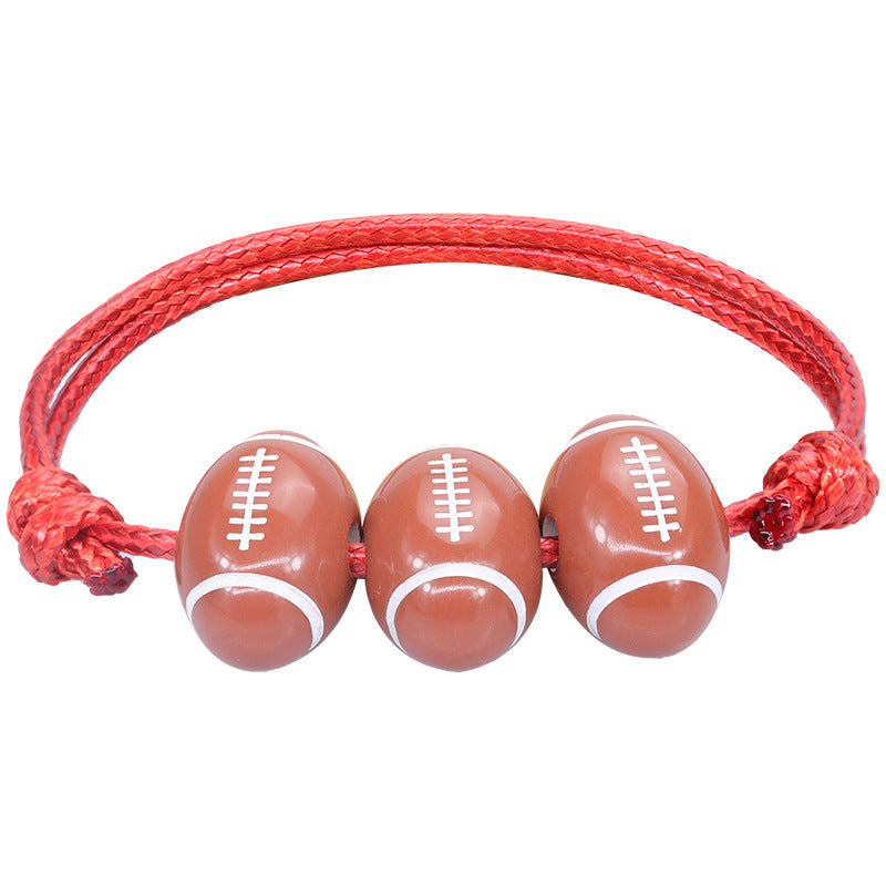 Wholesale Basketball Football Bracelet