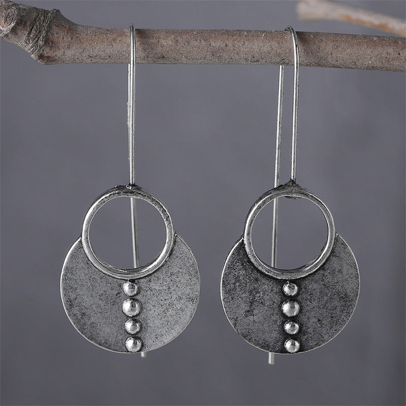 Wholesale  Personalized Retro silver Earrings