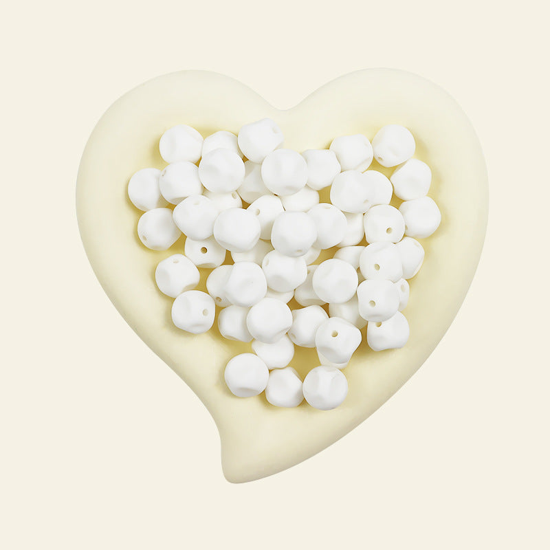 Wholesale 100pcs 15mm Irregular Silicone Beads DIY for Beadable ACC-BDS-JIaHao003