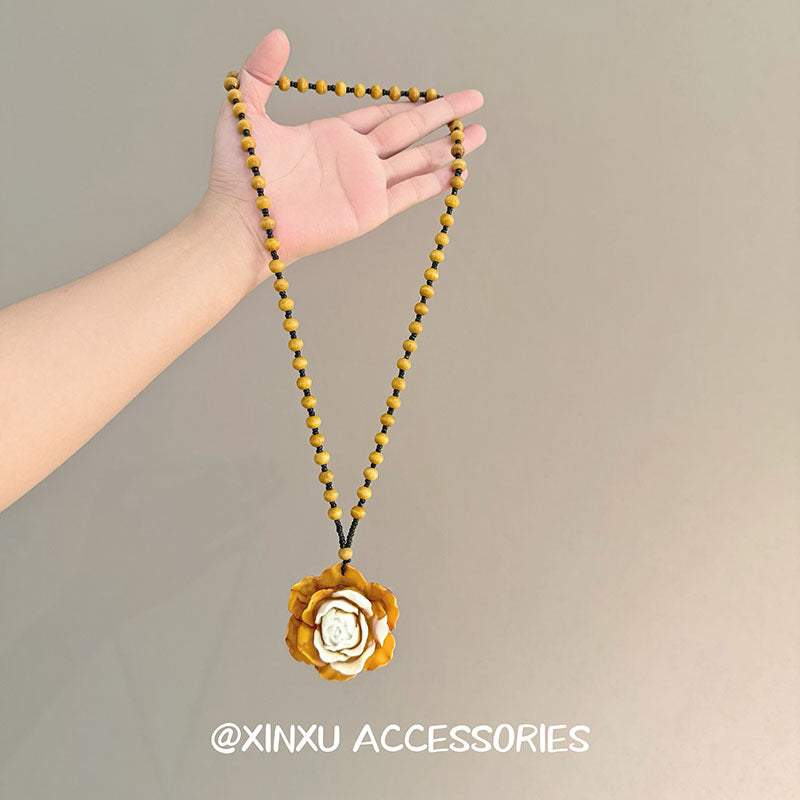 Wholesale Korean Style Heart Polka Dot Pendant Necklace Gift Jewelry Accessory