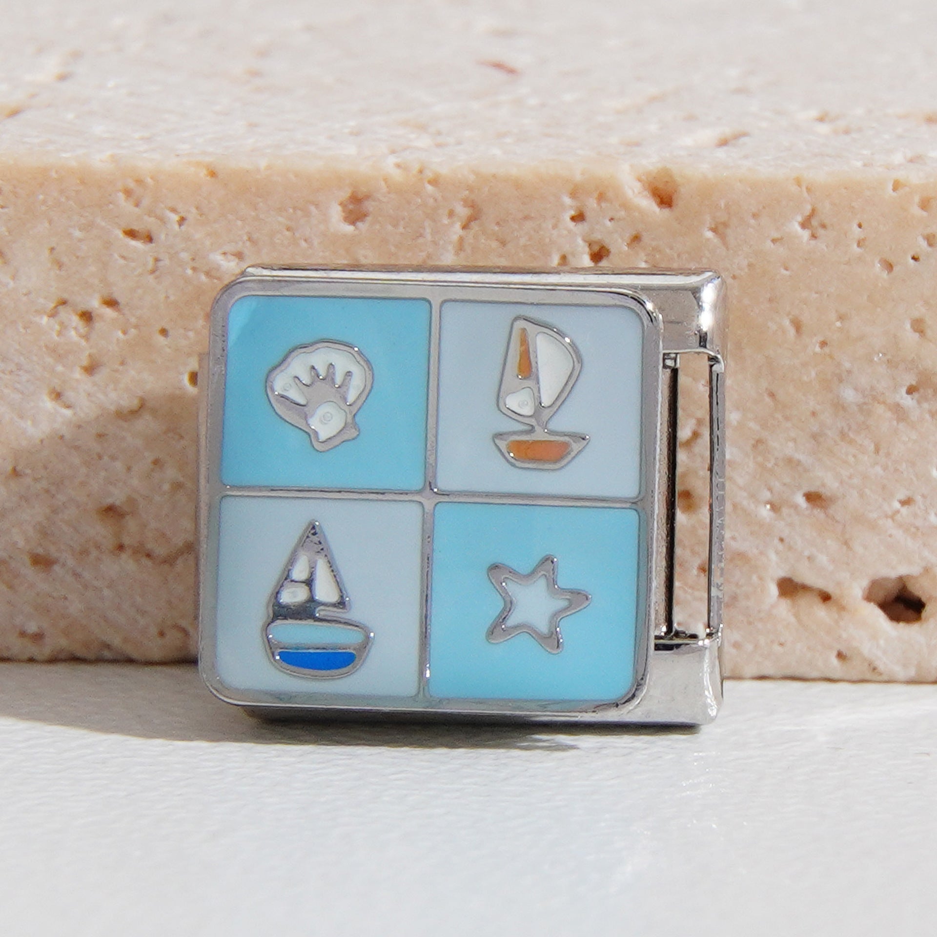 Wholesale Italian Charm Bracelet 9mm DIY Splicing Halloween Stainless Steel Composable Bracelet