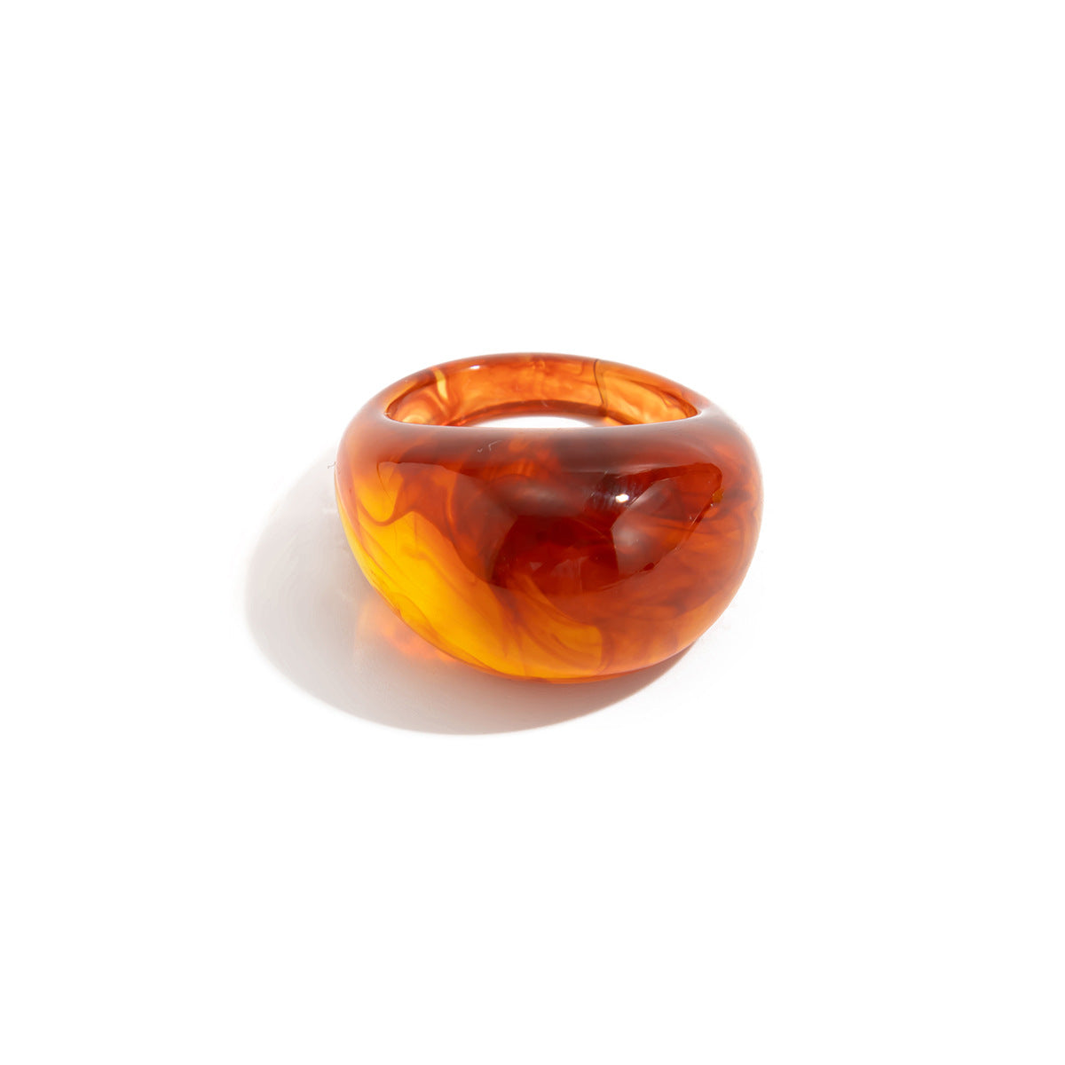 Wholesale Colored transparent resin ring