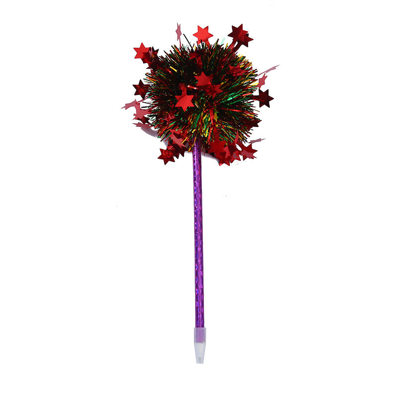 Wholesale shiny star  three-dimensional Garland pen