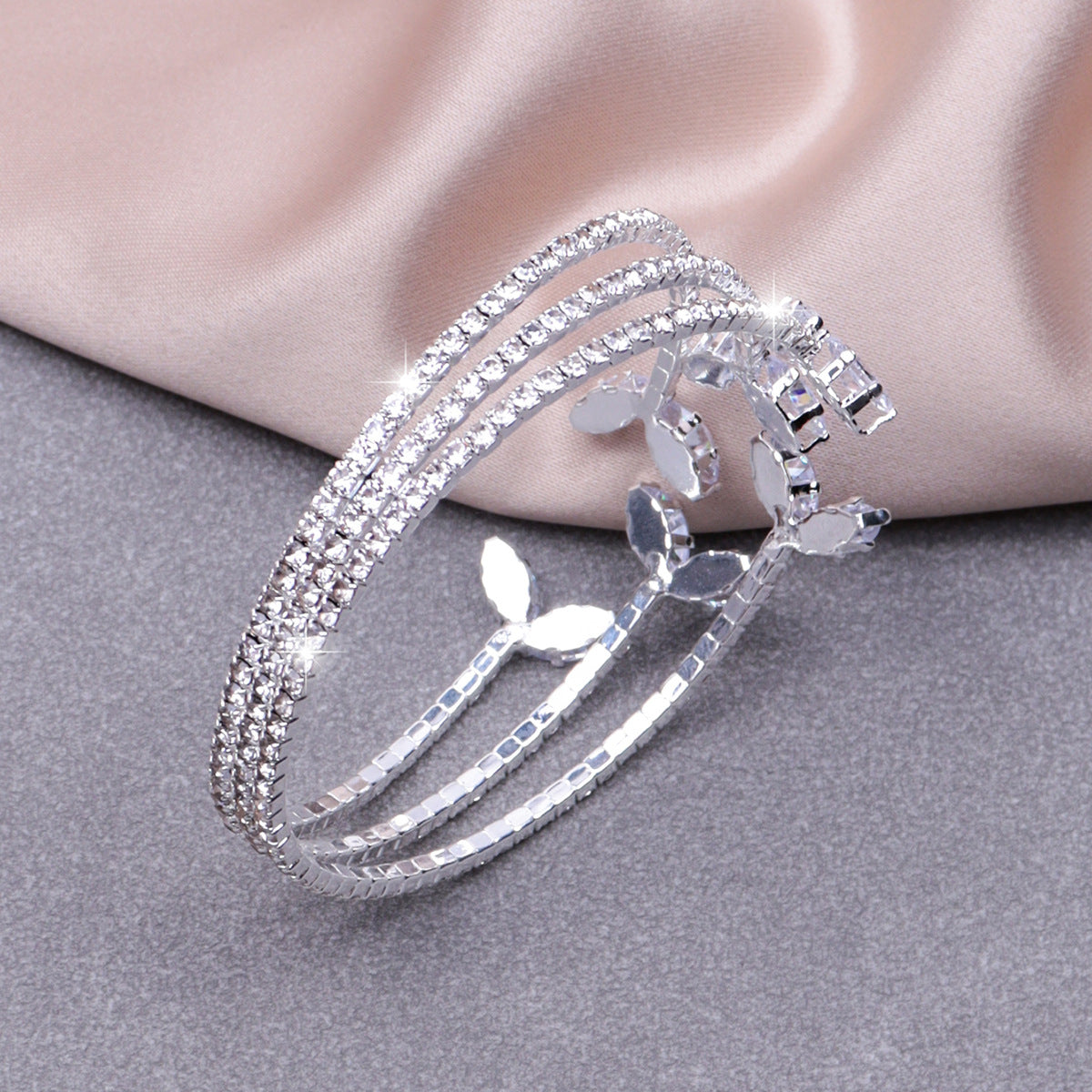 Wholesale  rhinestone stretch bracelet