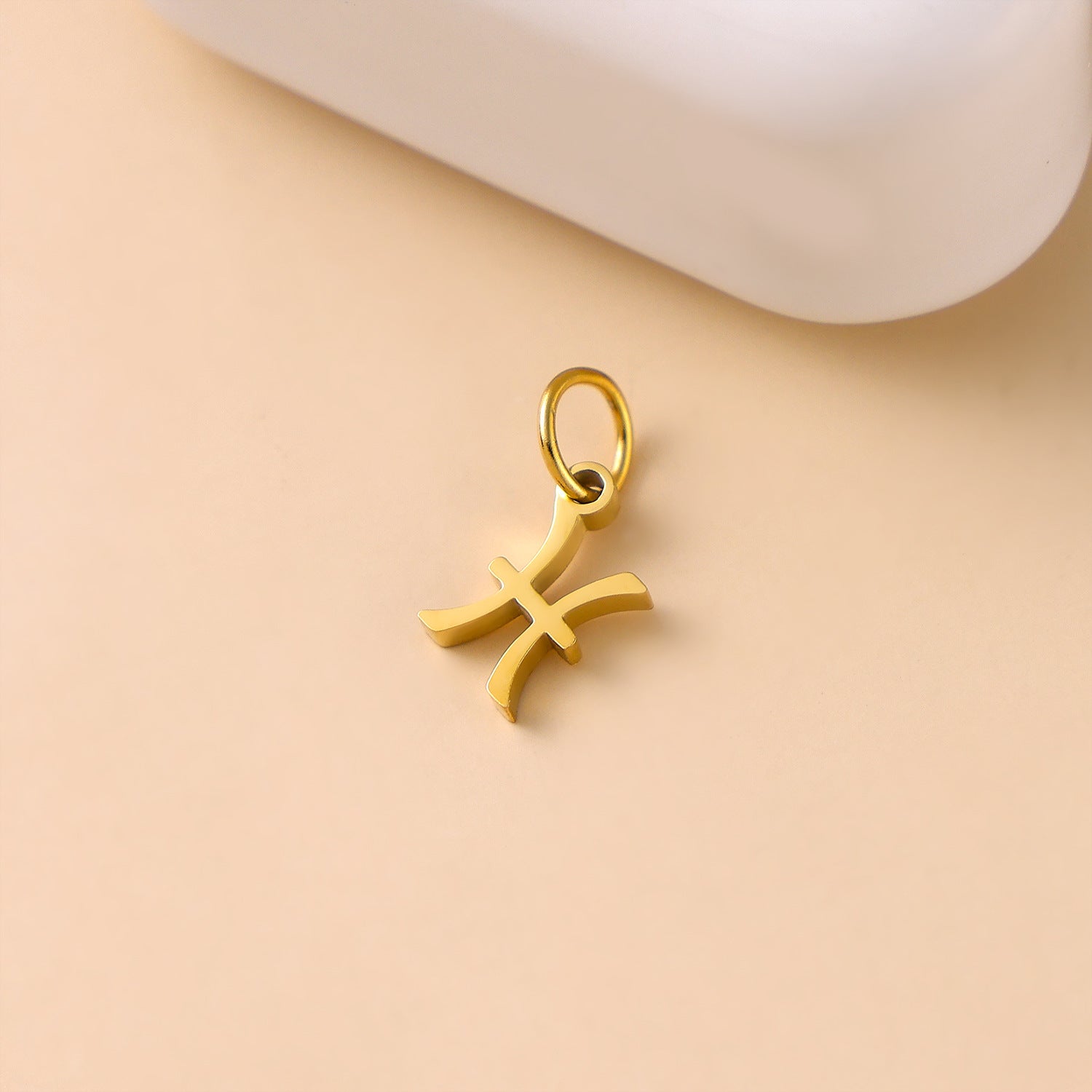 Wholesale Twelve Zodiac Stainless Steel DIY Pendant