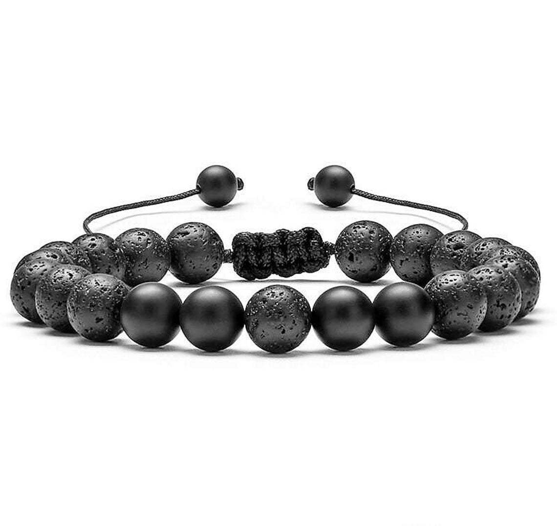 Wholesale  Colorful Volcanic Stone Turquoise Tiger Eye  Bracelet