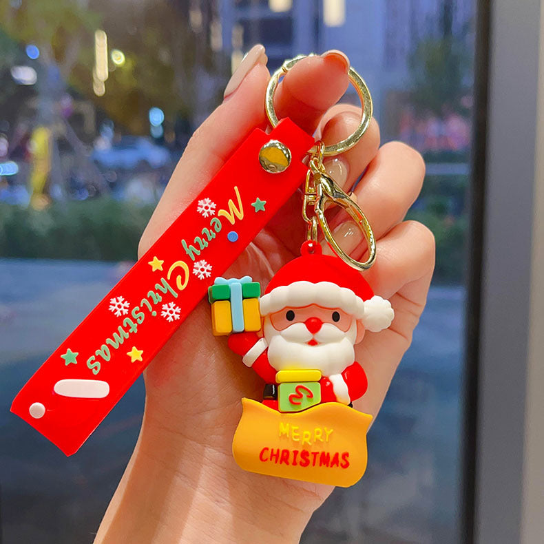 Wholesale Christmas  Doll Pendant Keychains