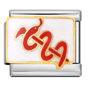 Wholesale Italian Charm Bracelet 9mm DIY Splicing Removable Peace Series Stainless Steel Composable Bracelet