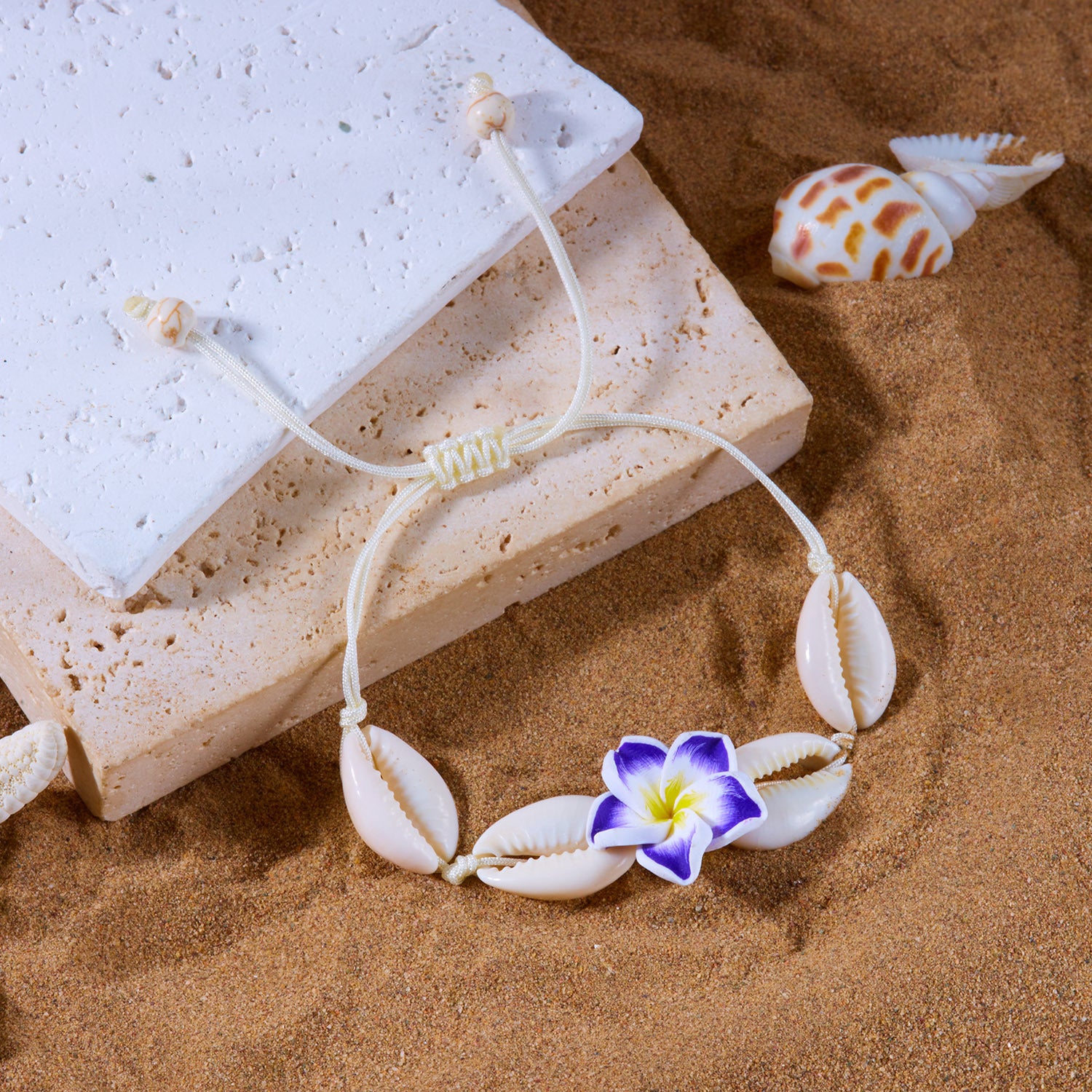 Wholesale soft pottery flower bracelet