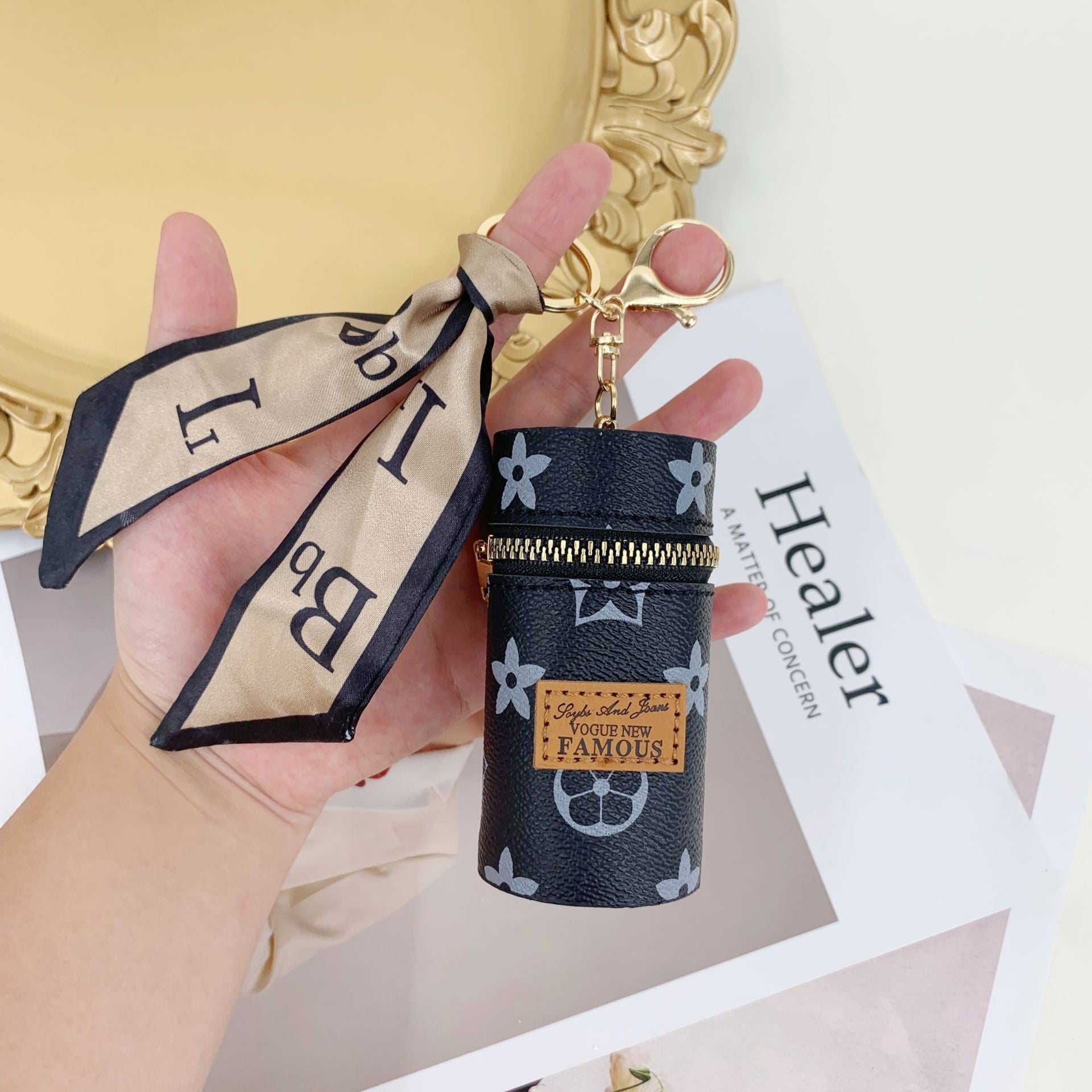 Wholesale Bucket Bag Wallet Keychain ACC-KC-ShiL001