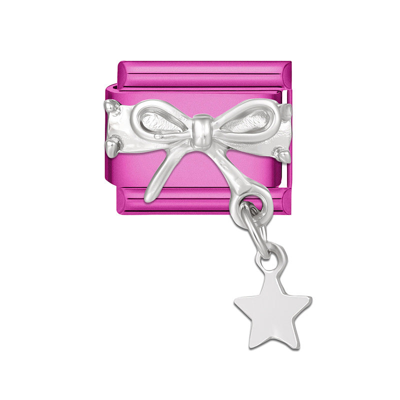 Wholesale 9mm Italian Charm Starter Bracelets DIY Pendant Stainless Steel Composable Bracelet