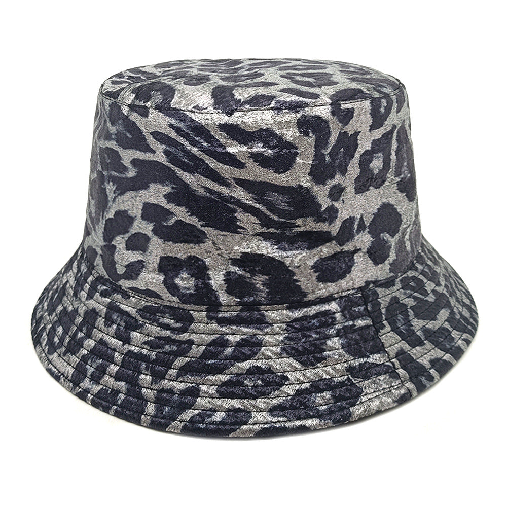 Wholesale Fashion Leopard Bucket Hat ACC-HT-ShunMa016