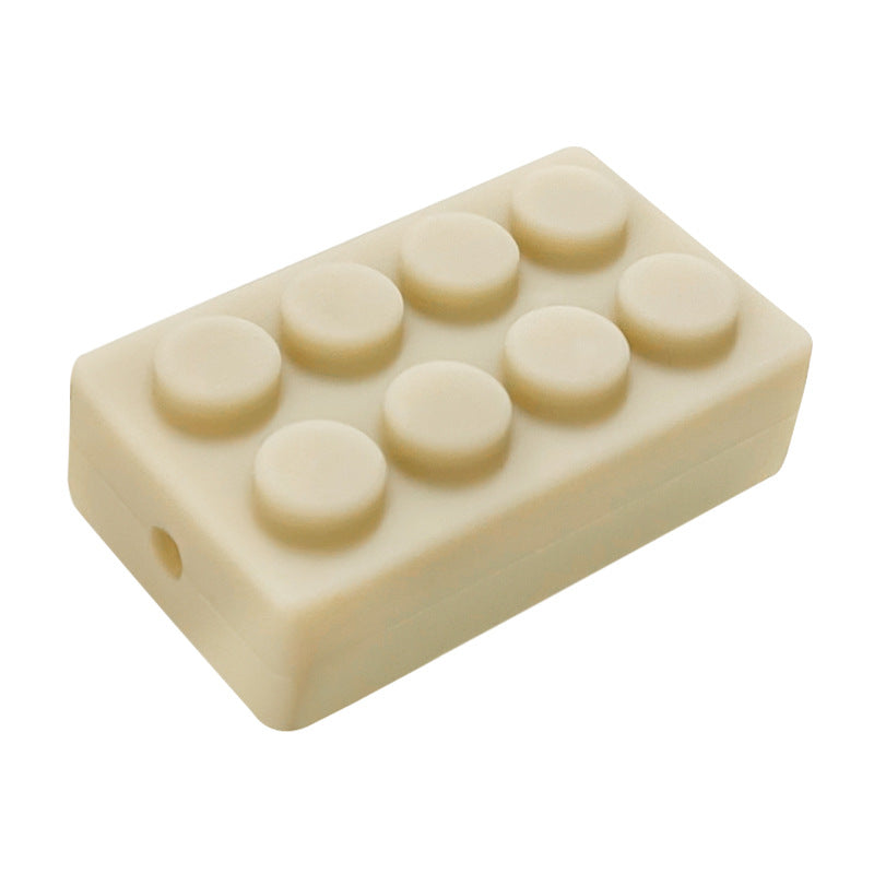 Wholesale 10pcs Focal Beads Building Blocks Silicone DIY For Beaded Pen