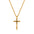 Wholesale retro cross stainless steel pendant necklaces